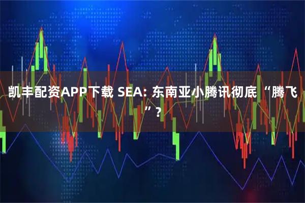 凯丰配资APP下载 SEA: 东南亚小腾讯彻底 “腾飞”？
